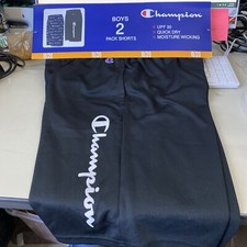 OPEN/NEVER USED- Champion Boys 2-Pack Boys 18/20 Multicolor Shorts