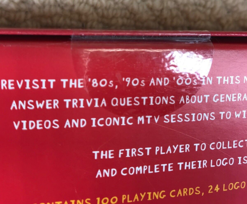 I Want My MTV Special Edition Trivia Game New Sealed - Picture 8 of 8