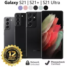 Samsung Galaxy S21 S21+ S21 Ultra 5G 128GB 256GB (Unlocked) - Very Good