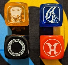 Legendary Duelists: Season 3 Collectible Dice Set - 4 Dice - LDS3 Yugioh TCG