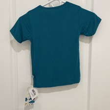 Kickee Pants Bamboo super soft NWT kids Shirt Pea Green short Sleeve. size 7