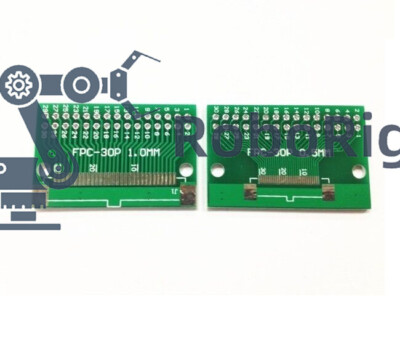 5pcs FFC/FPC 30 Pin 1mm 0.5mm to DIP Adapter PCB Board Converter Double Side M85