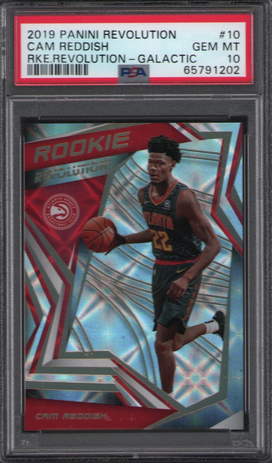 2019-20 Panini Revolution - Rookie Galactic #10 Cam Reddish (RC) PSA 10