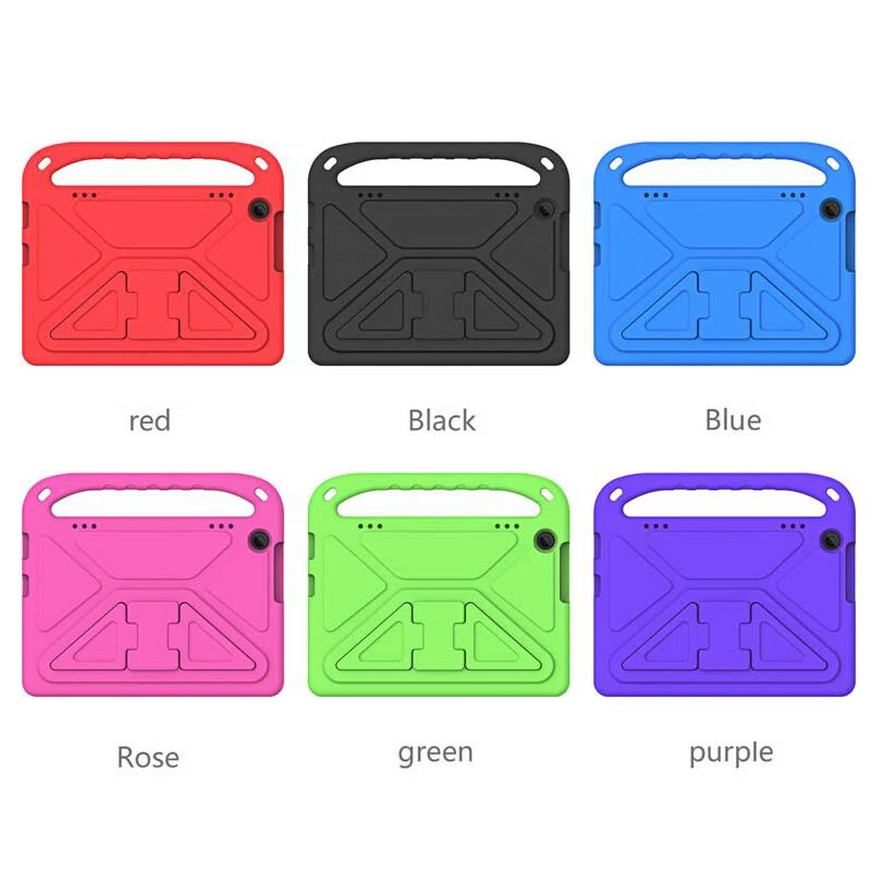 EVA Case Lenovo Tab M10 M10 Plus 3rd Gen M9 M8 Kids Shockproof KickStand Cover - Image 2 of 4