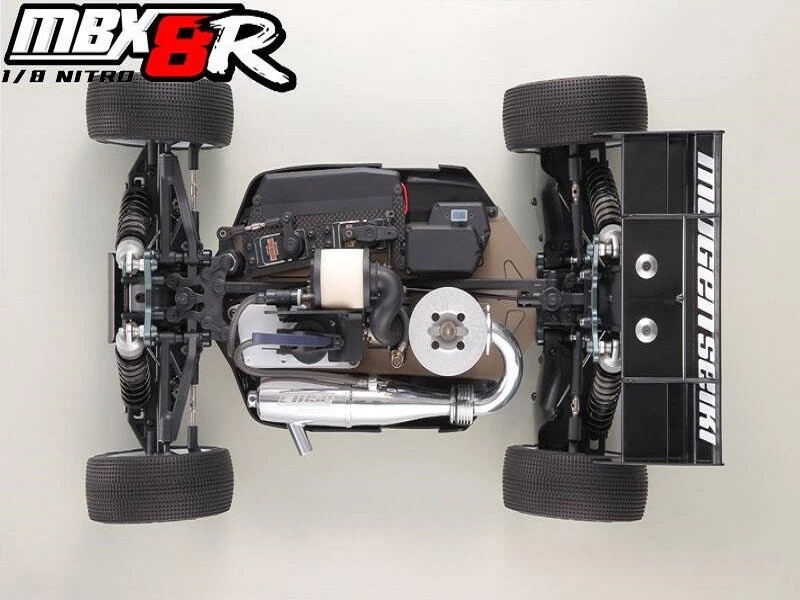 Mugen Seiki 1:8 GP 4WD Off-Road Buggy MBX-8R E2027 RC coche modelo - Imagen 3 de 4