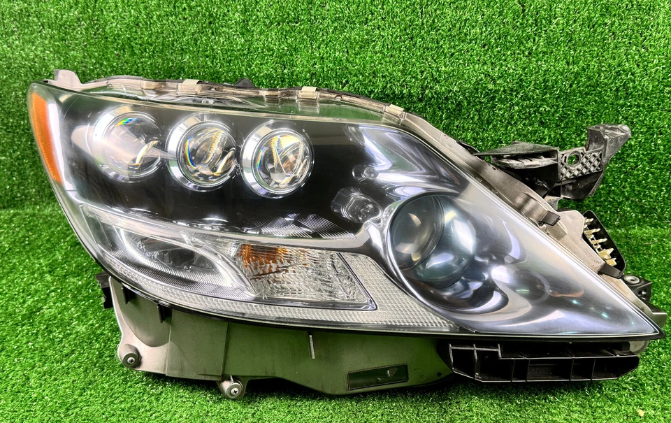 Par de luces delanteras de triple haz Lexus LS460 LS460L LS600H 2010-2012 OEM usadas Foto 2 de 4