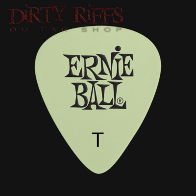 Ernie Ball Super Glow dünne 0,46 mm Gitarren-Plektren Gitarrenplektren Packungen von 1 - 36