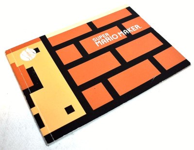 Collectible ''Super Mario Maker'' Artbook Paperback - For Use w/Super Mario Maker