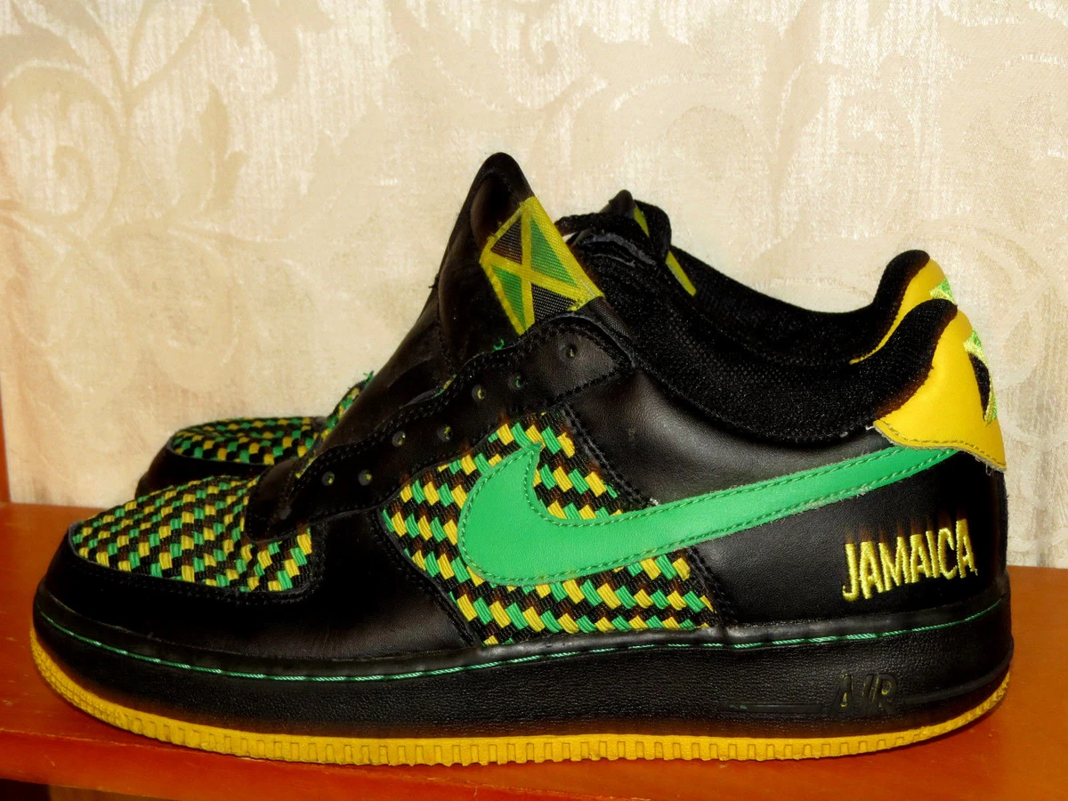 NIKE Retro Air Force One JAMAICA Africa USAIN BOLT Supreme Woven