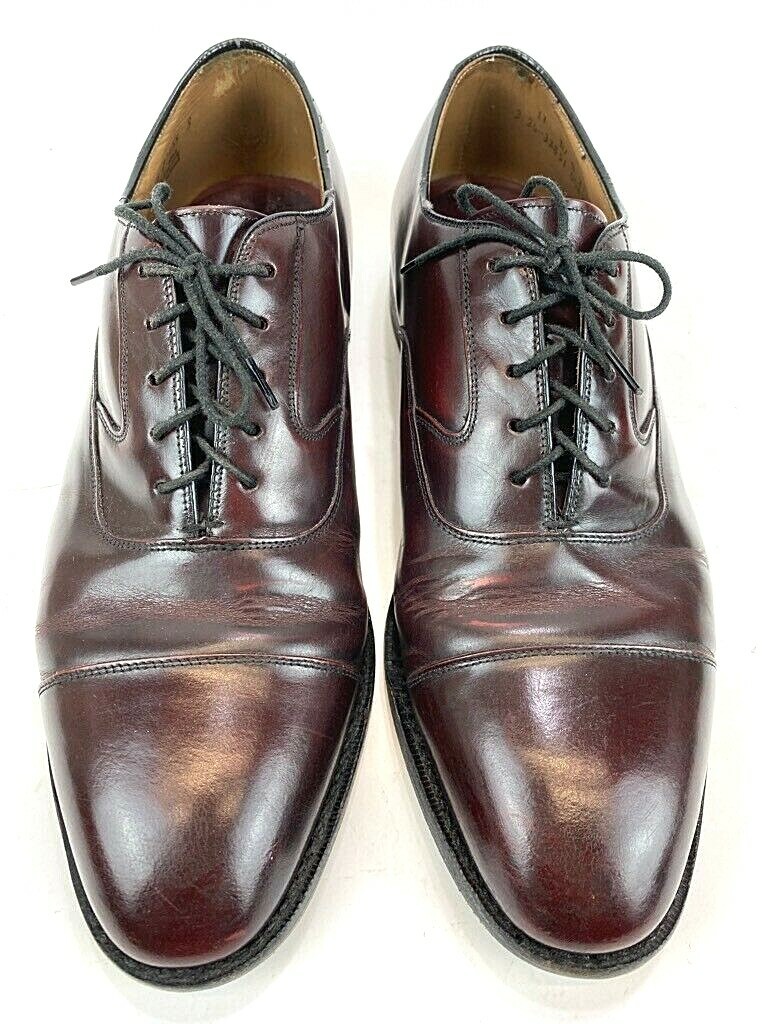 Goodyear Shoe Mens 9 M Neolite Brown Black Oxford Dress Almond Toe Leather Goodyear Shoe Mens 9 M Neolite Brown Black Oxford Dress  main image 4