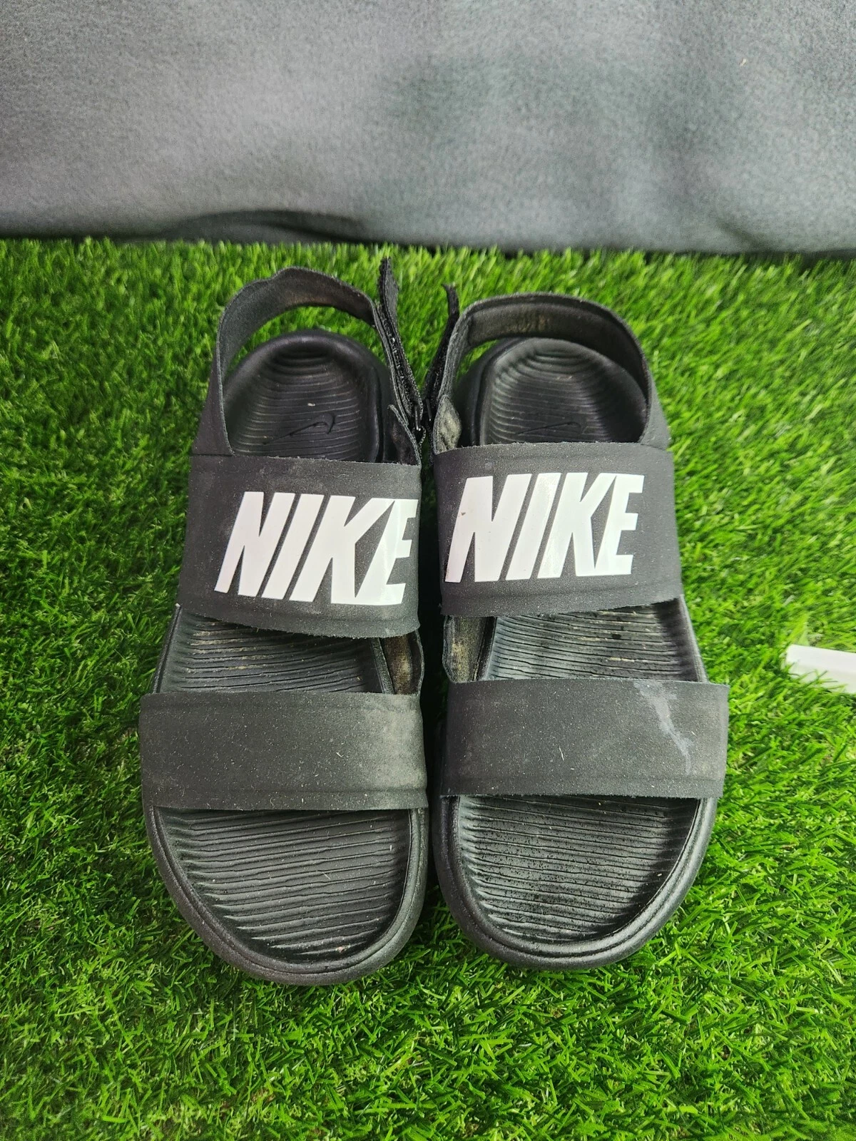 Nike Tanjun Infradito Donna Nero Nero Bianco Taglia 6