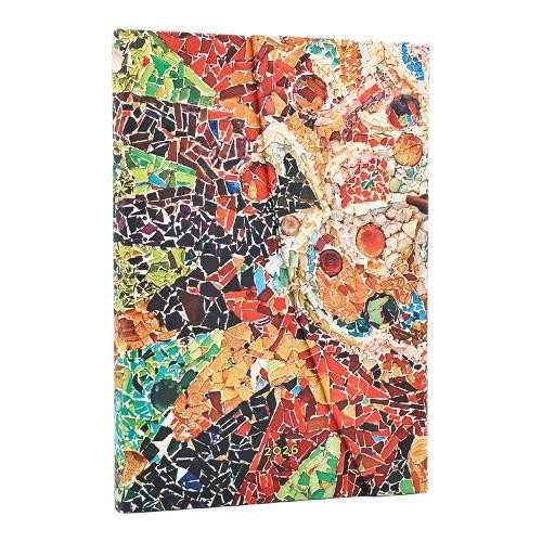 2026 Gaudi's Sun (Gaudis Mosaics) Midi 12-month Horizontal H... - 9780349707587