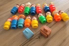 Vintage Lot Of Little People Figures