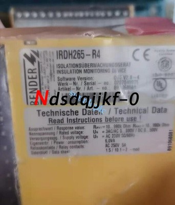 IRDH265-R4 Bender module New Fast shipping#DHL or FedEx