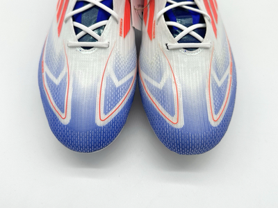 Adidas F50 Elite SG Men's Size 7 White Blue Solar Red Soccer