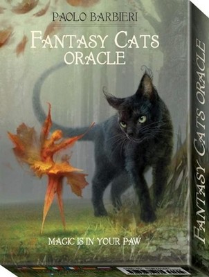 Fantasy Cats Oracle: Magic is in Your Paw by Paolo Barbieri Cards Book