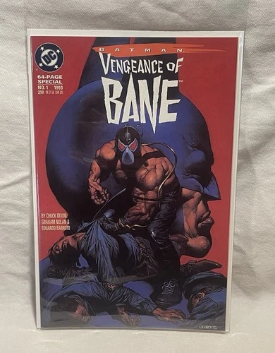 Vintage 1993 DC Batman Vengeance Of Bane #1 First Appearance Of Bane Comic Book
