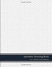 Isometric Drawing Book: Iso Graph Paper Journal 8x11