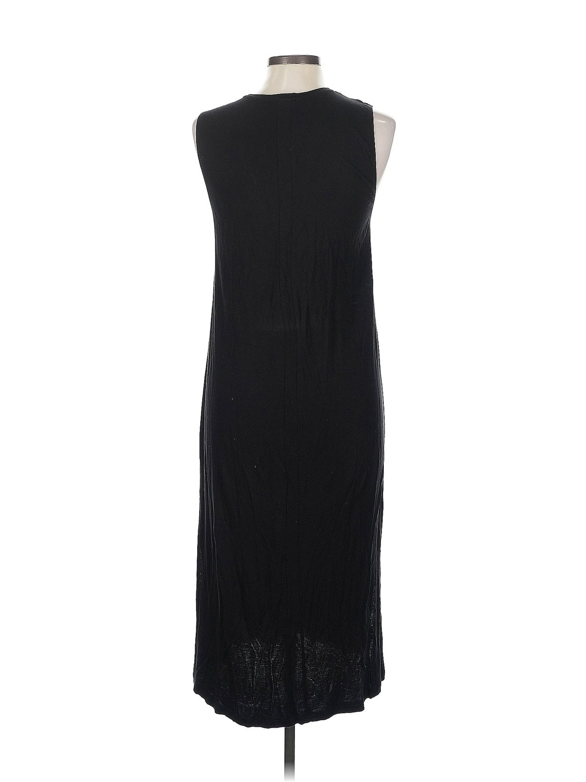 H&M Women Black Casual Dress L thumbnail 2