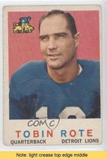 1959 Topps Tobin Rote #170 READ 9av