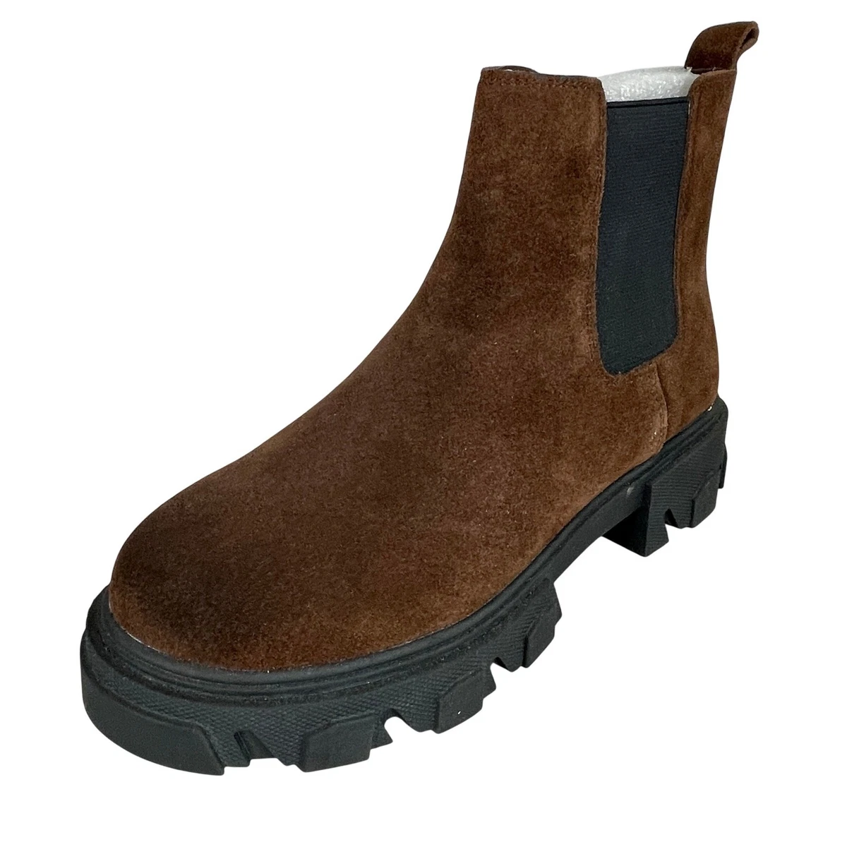 Urban Outfitters brown suede leather chelsea boots size 11 URBAN OUTFITTERS UO Men Suede Dress Chelsea taupe Chukka  main image 3