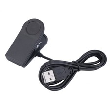 1m USB Clip Charging Cradle TPE Cable Charger For Garmin Fenix Chronos Watch