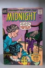 1958 MIDNIGHT  Comic #6 Rare Horror Ajax