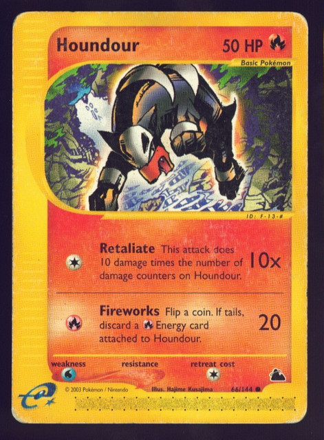 Houndour #66 (Skyridge (2003))