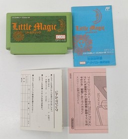 Famicom Software Little Magic Data East FMg83