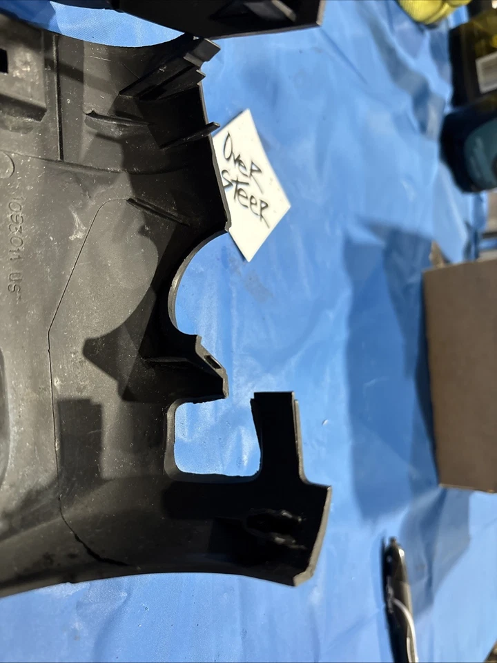 92-99 BMW Serie 3 E36 Columna de Dirección Carcasa Cubierta de Ajuste Negro OEM Soporte de Medidor Foto 4 de 4