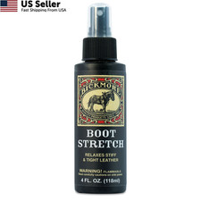Bickmore Boot Shoe Leather Stretcher Spray, Suede Nubuck 4 Ounces, Clear
