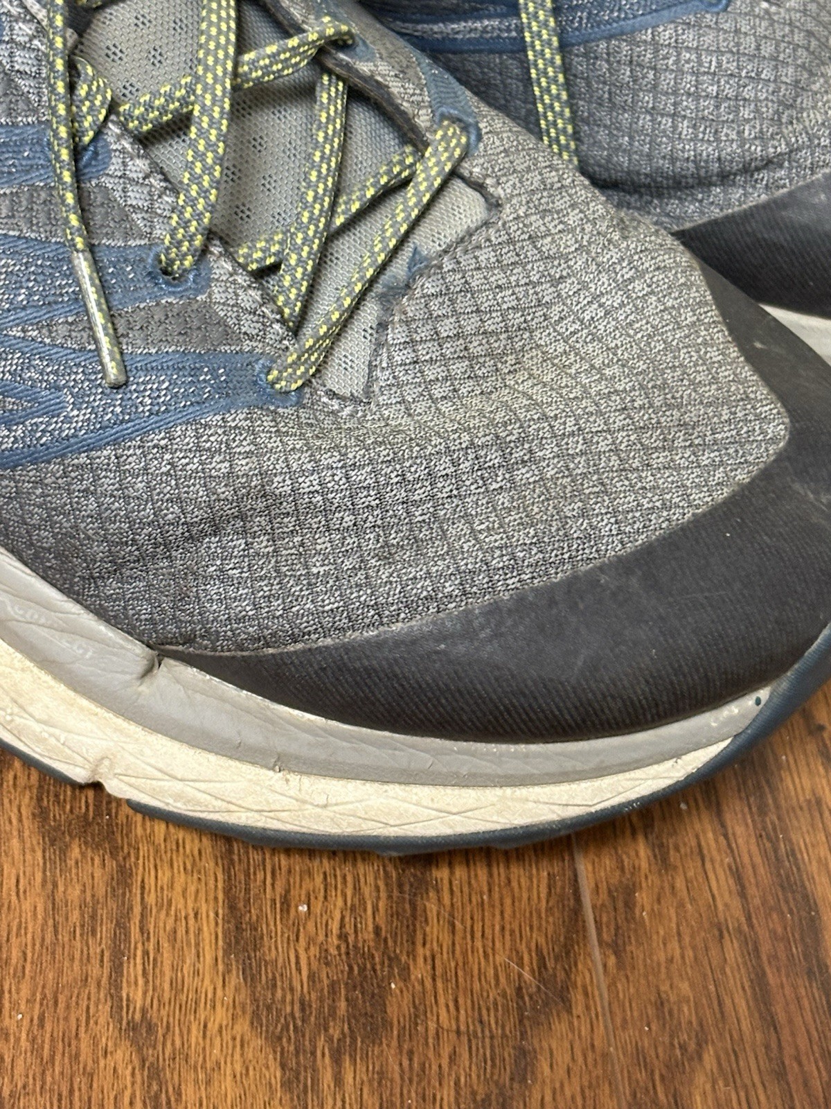 Scarpe da corsa Merrell Bare Access Trail Vibram grigio chiaro blu uomo taglia 11