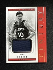 2017-18 National Treasures MIKE BIBBY Patch Relic /99 Century Materials #CTM-29