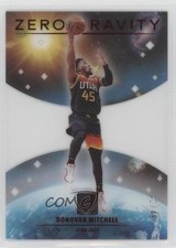 2020-21 Panini Clearly Donruss Zero Gravity Red 40/49 Donovan Mitchell #4 hs9