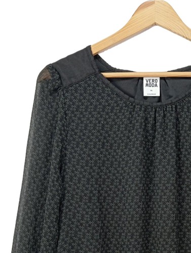 VERO MODA Camicetta da notte Donna Camicetta a blusa Taglia IT 46 stile casual - Foto 3 di 5