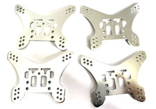 4 Dämpferbrücken für 1:8er RC Cars z.B. Heck Reely  Rex-X / Air-Attack (2007-1)