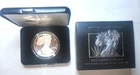 2024 W AMERICAN SILVER EAGLE PROOF,  1oz 99.9% SILVER , BOX + COA! FREE SHIP