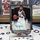 2025-26 Bowman Darryn Peterson Chrome Auto 1st Prospect #CPA-DP Jayhawks Jazz🔥