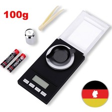 100g x 0.001 g Mini Digital Feinwaage Waage Taschenwaage Briefwaage Goldwaage