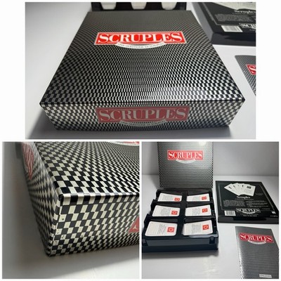 Vintage Brettspiel Neu 1986 Scruples First Edition Italy Milton Bradley
