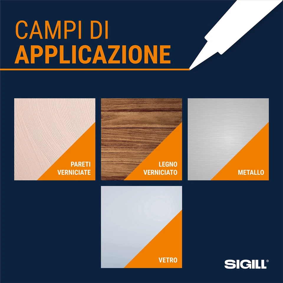 SIGILL, Maschera Bianco, Nastro Adesivo in Carta a Base di Gomma Naturale a HuWY - Immagine 3 di 4