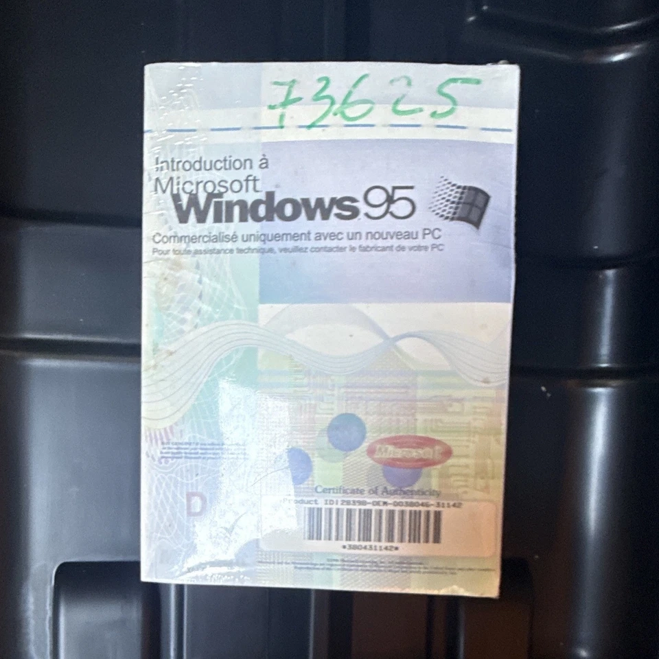 Microsoft Windows 95 Système d’exploitation CD + livret (Français) - Photo 1/2