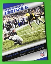 2013 Panini Bridgestone Performance Moment Torrey Smith Baltimore Ravens 