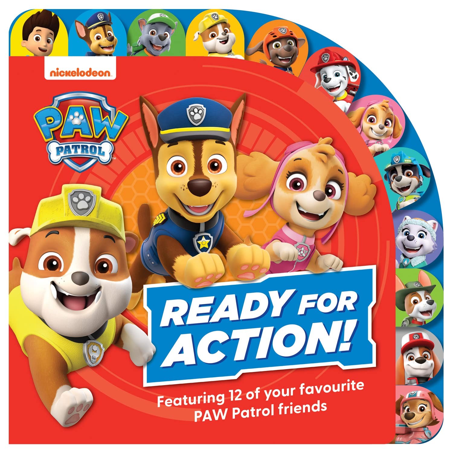PAW Patrol Ready for Action! Tabbed Board Book - Image 6