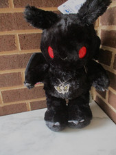 Build-A-Bear Mothman 16" Tall Plush- Moth Medal Charm