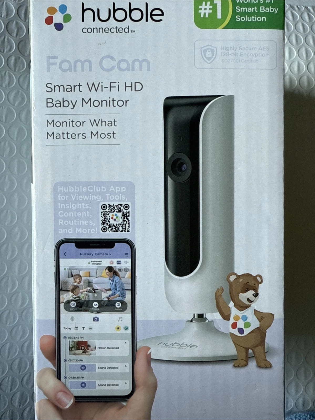 Hubble Fam Cam SmartWifi HD Baby Monitor (HCNPNCAM)
Opens in a new window or tab