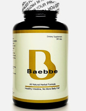 Baebbe 180 Tabs Healthy Intestine, No More Belly Fat  EXP. 05/2028 