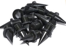3/8" 9mm Black Steel Track  Cross Country Spikes for Running Shoes