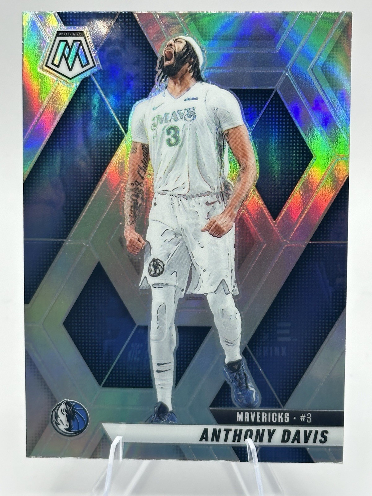 2024-25 Panini Mosaic - Anthony Davis #118 Silver Prizm