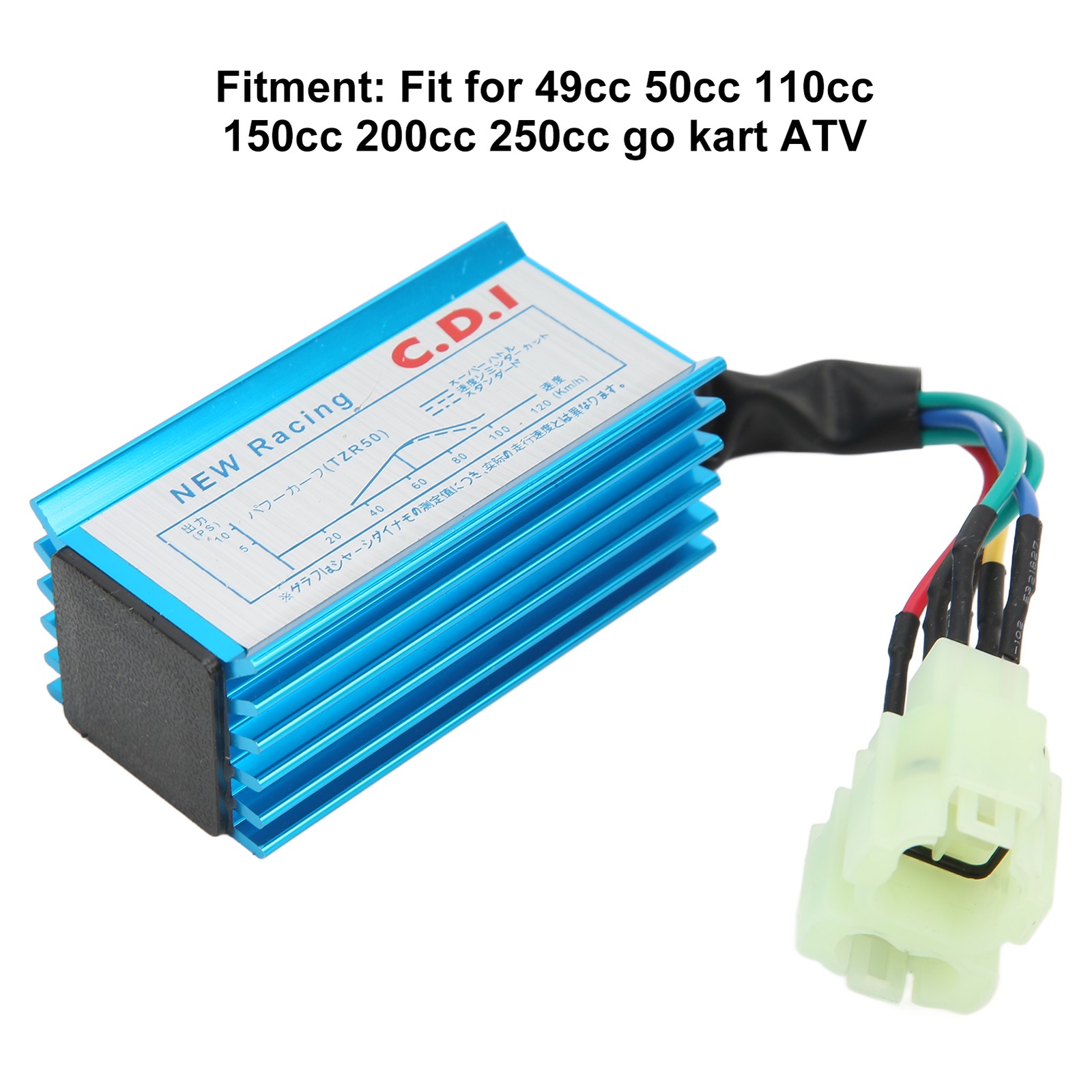 6Pin Electrical CDI Ignition Box For 49cc 50cc 110cc 150cc 200cc 250cc Go Kart